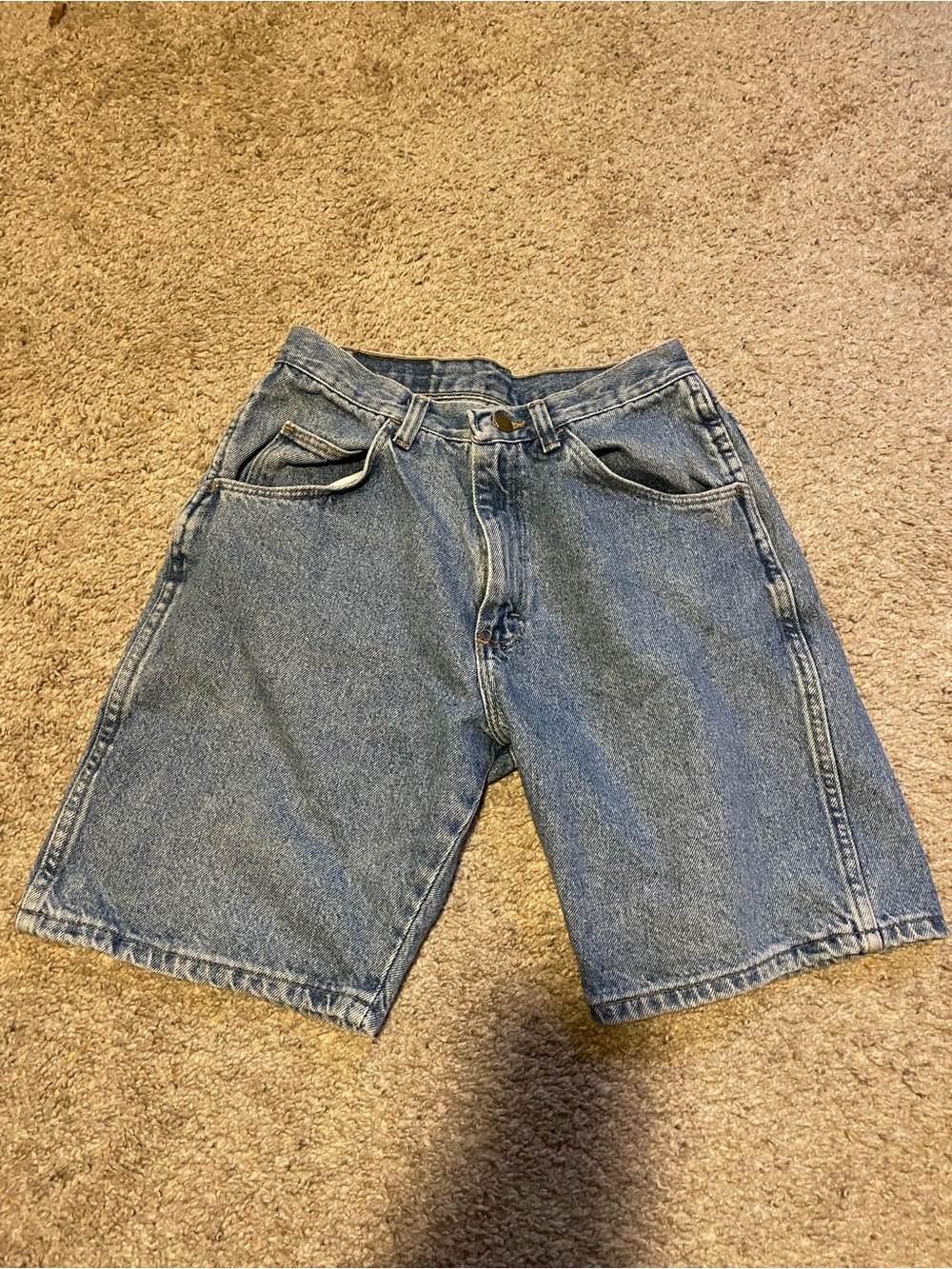 Wrangler Women's Light Blue Denim Jean Shorts